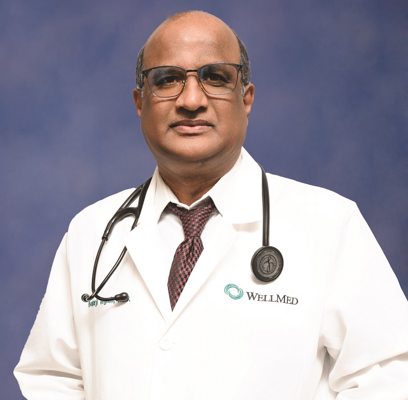 Benarji Tegala, MD practices Internal Medicine in Bonham