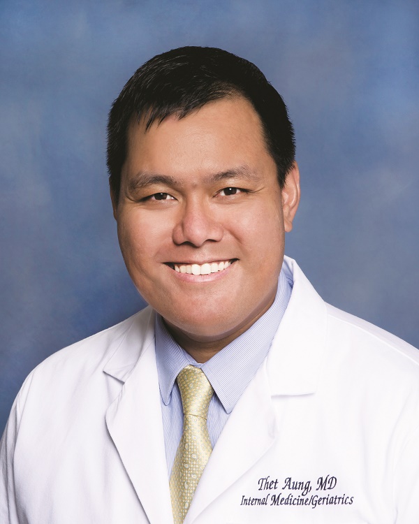 Thet H. Aung, MD practices Geriatric Medicine and Internal Medicine in San Antonio